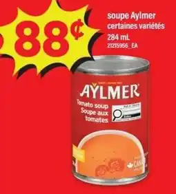 Maxi Aylmer tomato soup offer