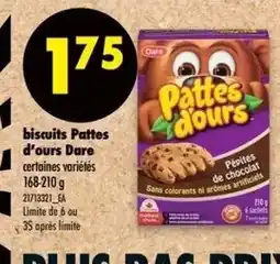 Maxi Dare Pâtes d'ours offer