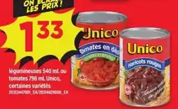 Maxi Unico legumes offer