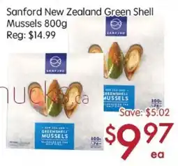 Sunny Food Mart Sanford New Zealand Green Shell Mussels offer