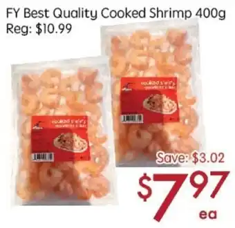 FY Best Quality Cooked Shrimp