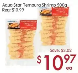 Sunny Food Mart Aqua Star Tempura Shrimp offer