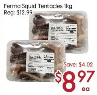 Ferma squid tentacles