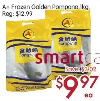 A+ frozen golden pompano
