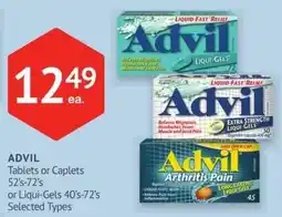 IDA Pharmacy Advil Tablets or Caplets offer