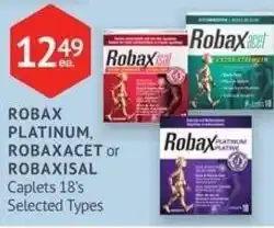 IDA Pharmacy Robax Platinum, Robaxacet or Robaxisal offer