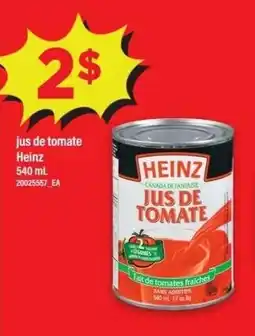Maxi Heinz jus de tomate offer