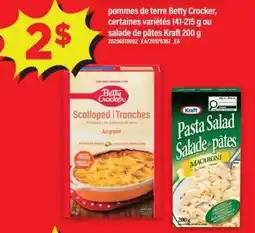 Maxi Betty Crocker scalloped potatoes offer