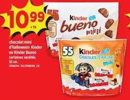 Maxi Kinder chocolate/chocolat mini offer