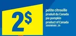 Maxi pie pumpkin offer