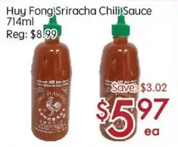 Sunny Food Mart Huy Fong Sriracha Chili Sauce offer