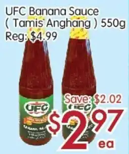 Sunny Food Mart Ufc banana sauce offer