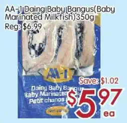Sunny Food Mart AA-1 Daing Baby Bangus offer