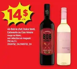 Maxi Bob le chef vin offer