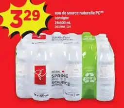Maxi Natural spring water offer