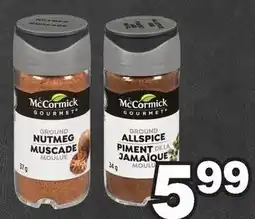 Colemans McCormick Gourmet Ground Nutmeg offer