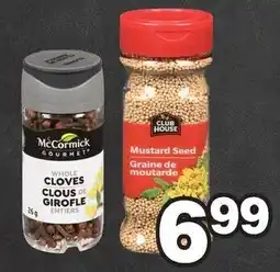 Colemans McCormick gourmet whole cloves offer