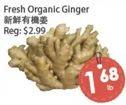 Fresh Palace Supermarket Fresh Organic Ginger offer