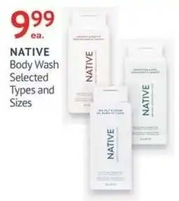 IDA Pharmacy Native body wash offer