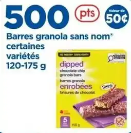 Maxi Simple bars granola sans nom certaines variétés offer