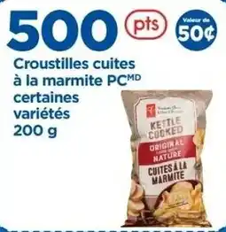 Maxi PC croustillles cuites à la marmite certaines variétés offer