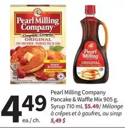 Pharmasave Pearl Milling Company Pancake & Waffle Mix offer