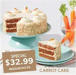 Colemans Carrot Cake offer
