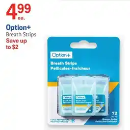 IDA Pharmacy Option+ Breath Strips offer
