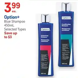 IDA Pharmacy Option+ Blue Shampoo offer