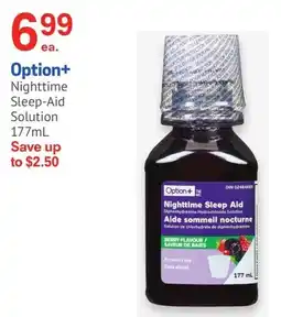 IDA Pharmacy Option+ Nighttime Sleep-Aid Solution offer