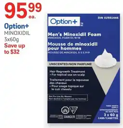 IDA Pharmacy Option+ Minoxidil Foam offer