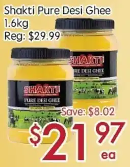 Sunny Food Mart Shakti pure desi ghee offer