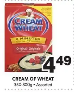 Colemans Cream of wheat original offer