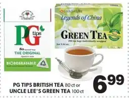Colemans PG tips british tea offer
