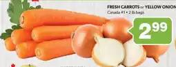 Colemans Fresh Carrots or Yellow Onion offer