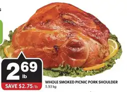 Colemans Whole Smoked Picnic Pork Shoulder offer