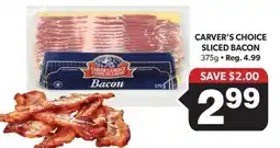 Colemans Carver's Choice sliced bacon offer