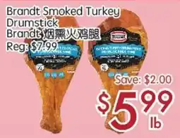 Sunny Food Mart Brandt smoked turkey drumstick offer