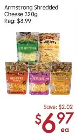 Sunny Food Mart Armstrong shredded cheese offer