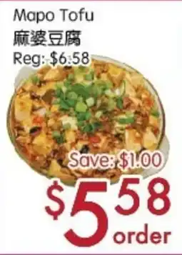 Sunny Food Mart Mapo Tofu offer