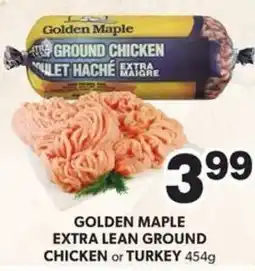 Colemans Golden Maple extra lean ground chicken or turkey offer