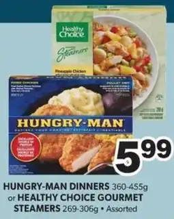 Colemans Hungry-Man dinners offer
