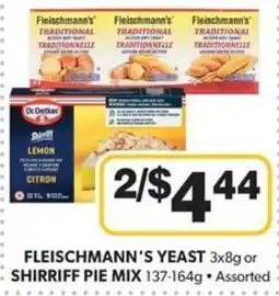 Colemans Fleischmann's yeast offer