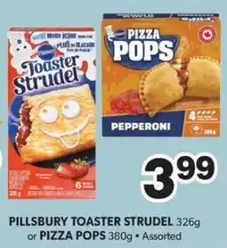 Colemans Pillsbury toaster strudel or pizza pops offer
