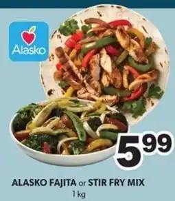 Colemans Alasko fajita or stir fry mix offer