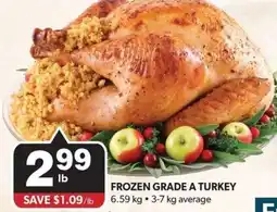 Colemans Frozen Grade A Turkey offer