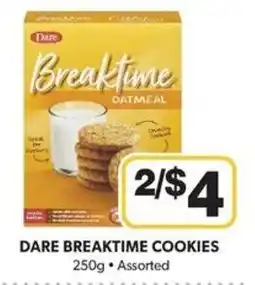 Colemans Dare breaktime cookies offer