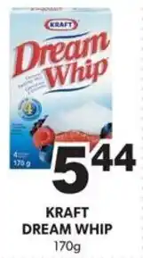 Colemans Kraft dream whip offer