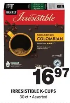 Colemans Irresistible k-cups offer