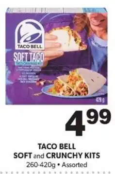 Colemans Taco Bell Soft and Crunchy Kits offer